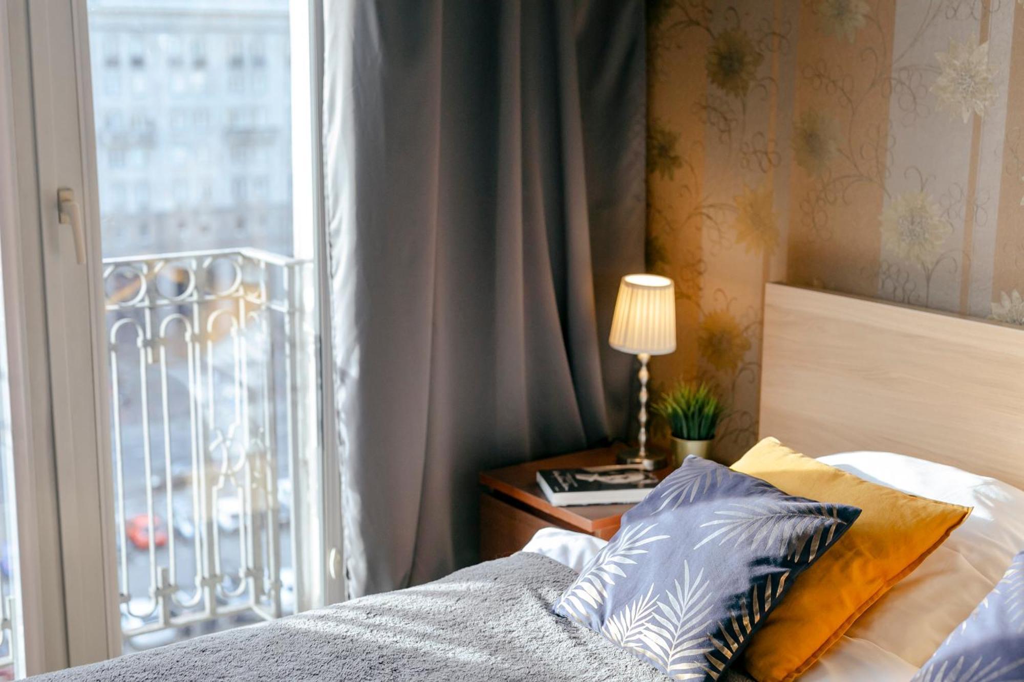 Plac Konstytucji 6 Orange - Apartament Dla 4 Osob - Bezplatny Parking - Free Parking - Piekny Widok Na Panorame Warszawy Varšava Exteriér fotografie